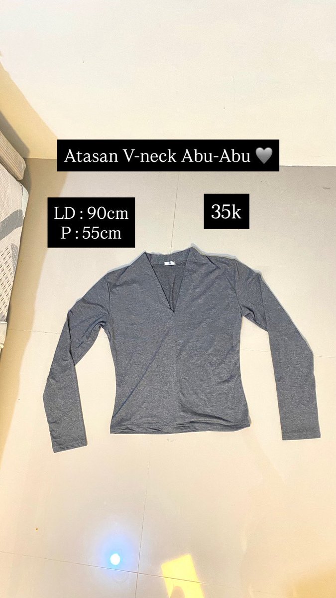 wangjiyaoen's tweet photo. ‼️ SEMOLOWARU SELATAN,SURABAYA
🛍️ORDER BY SHOPEE FREE ONGKIR : https://t.co/NXkEHnRWbW
📞 https://t.co/uskGLA8vVB
📸 Instagram : https://t.co/3ljIrixbFs… #preloved #prelovedsurabaya #surabaya #zonauang #zonajajan https://t.co/ry7MaA05wi