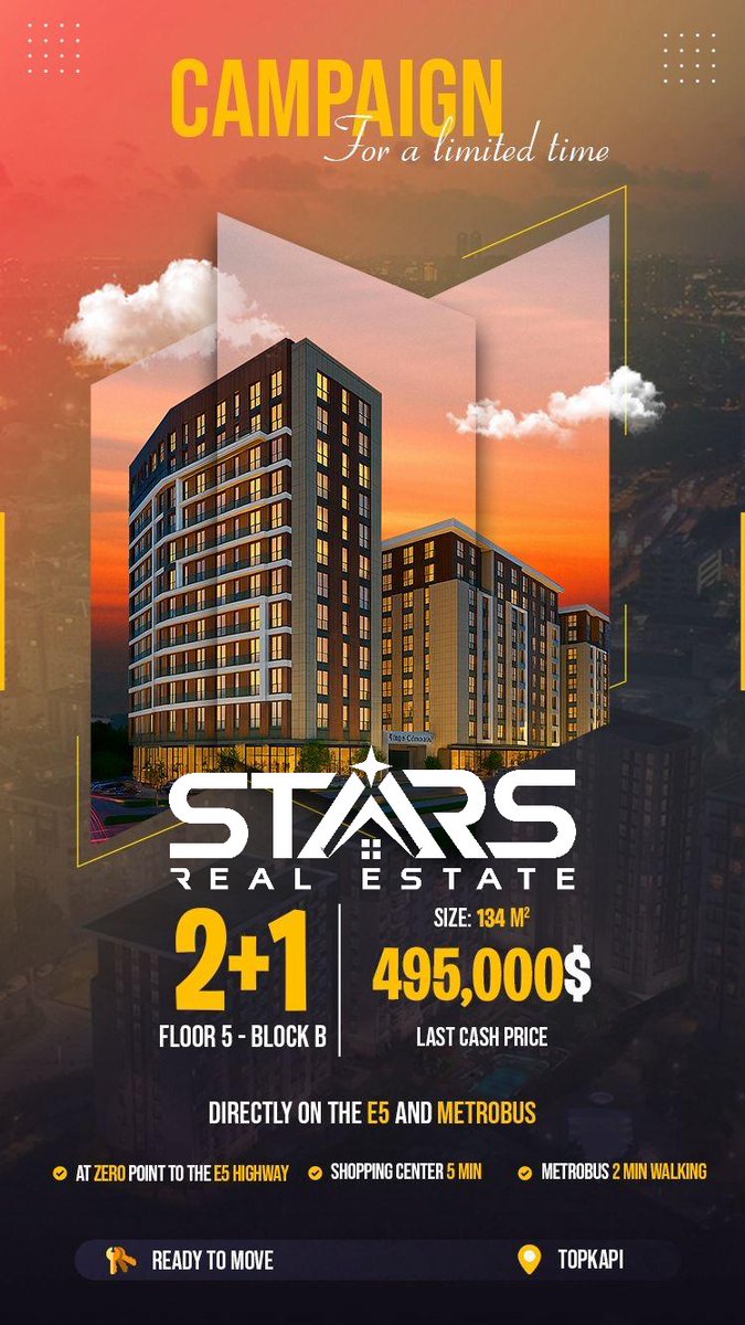 STARS.ESTATE خرید ملک استانبول | خرید ملک دبی tweet media
