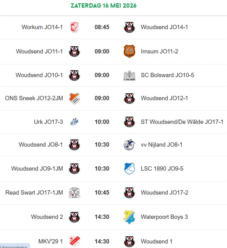vv Woudsend tweet media