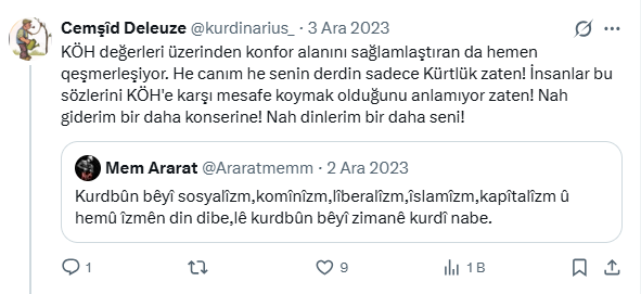 Cemşîd Deleuze tweet media