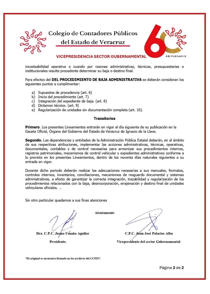 CCPVER's tweet photo. Boletín No. 006/MAY/2026, Vicepresidencia Sector Gubernamental. https://t.co/pUFF6pdE6J