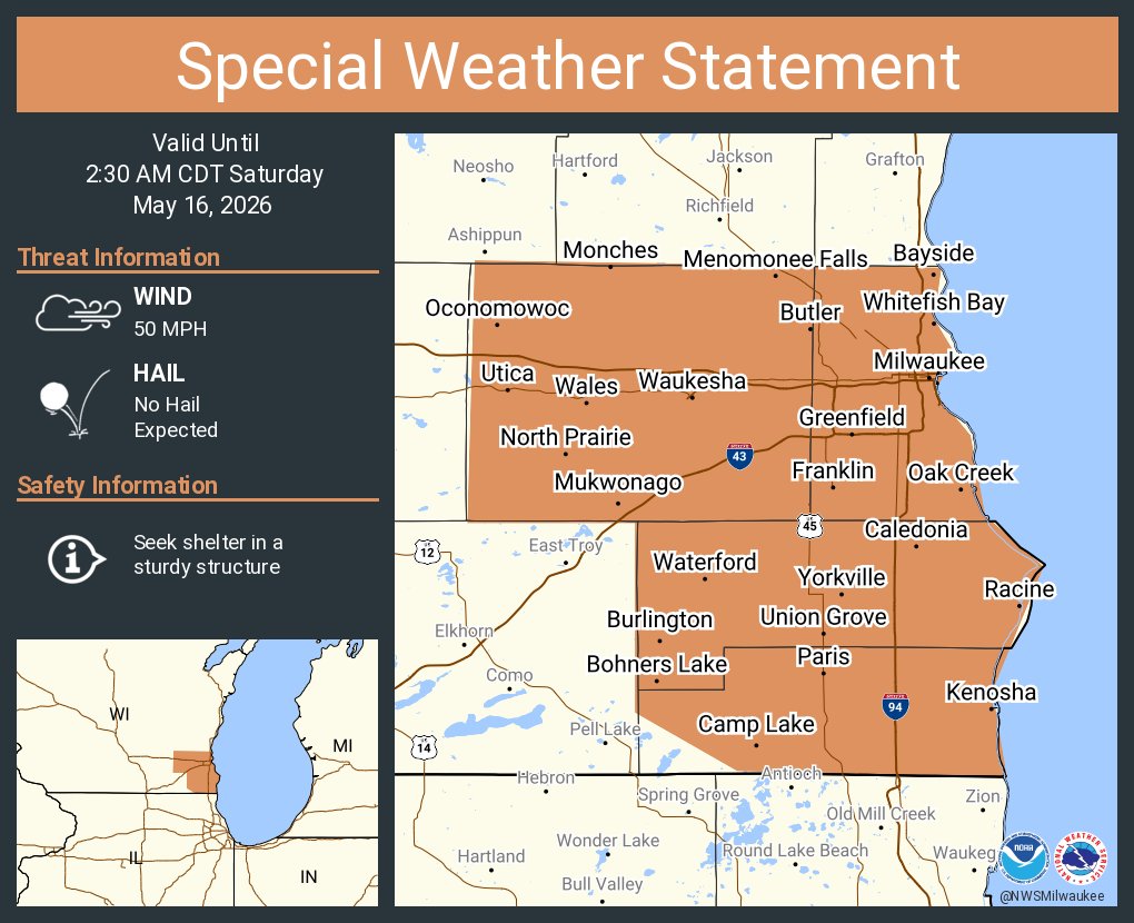 NWS Milwaukee (@NWSMilwaukee) / Posts and Replies / X