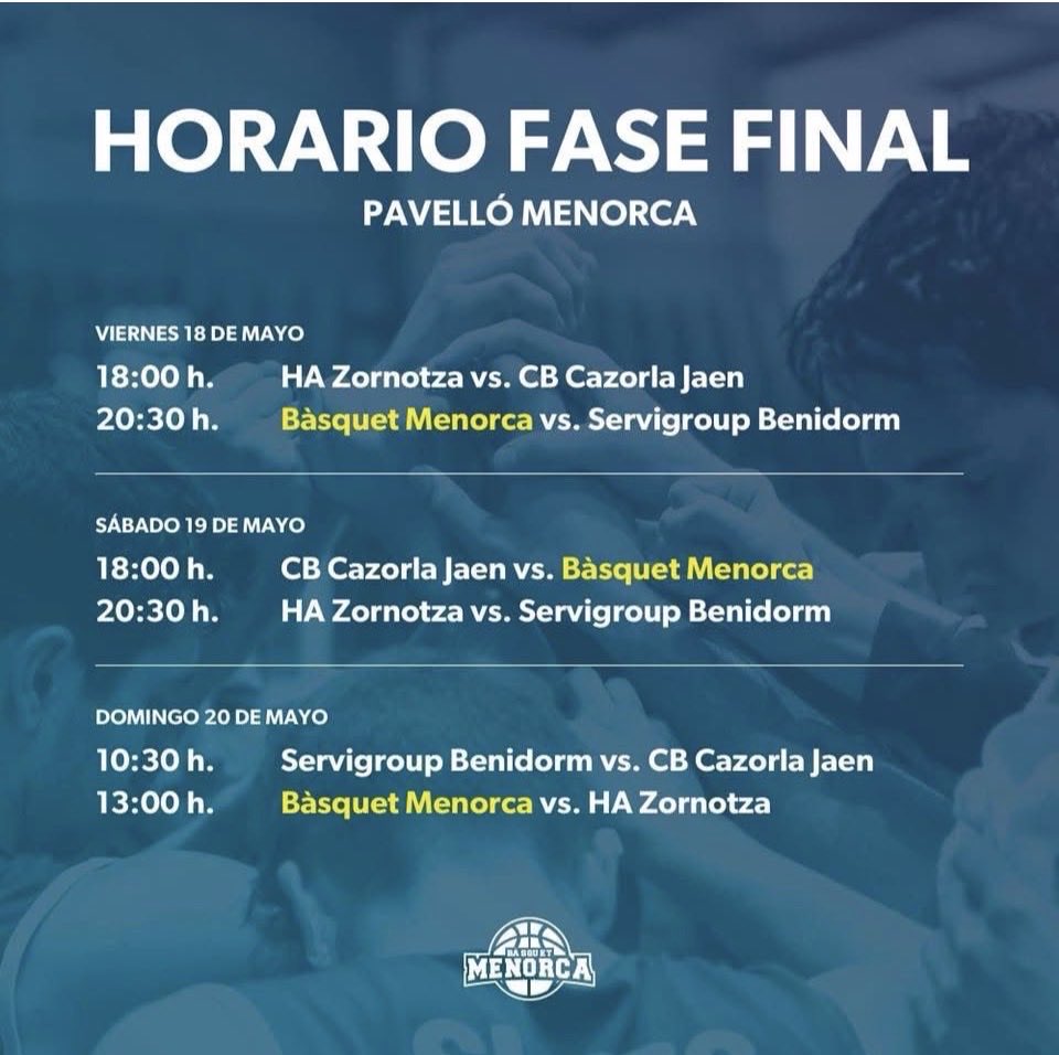 Lorenpons7's tweet photo. Hace ocho años, primer año en la historia del club, organizábamos la fase de ascenso a @SegundaFEB. Hoy jugamos play off para ascender a la @ACBCOM, lo demás es  historia, y la que nos queda por vivir @BasquetMenorca https://t.co/qAW30fFpZz