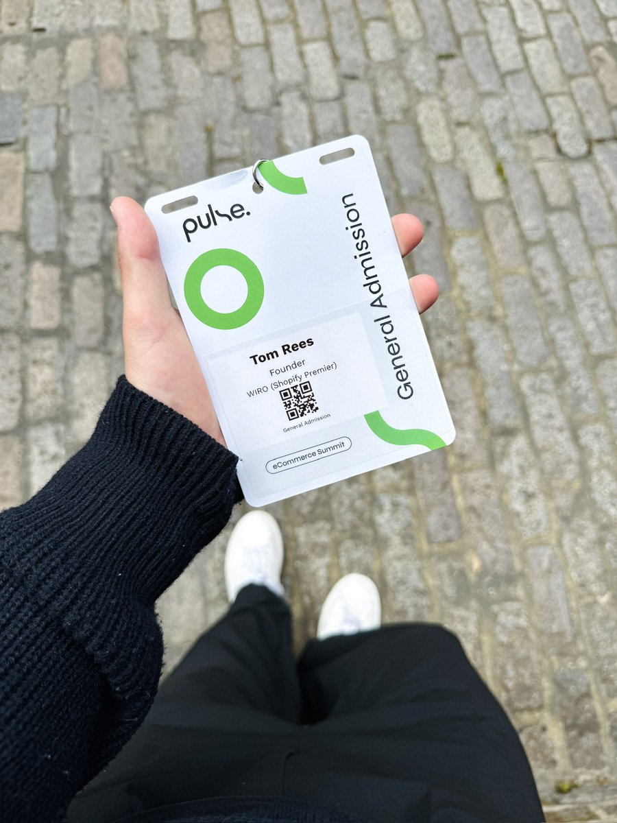 tomscrees's tweet photo. @vervaunt Pulse eCommerce Summit did not disappoint 💚 https://t.co/ek8Jd5hmv9