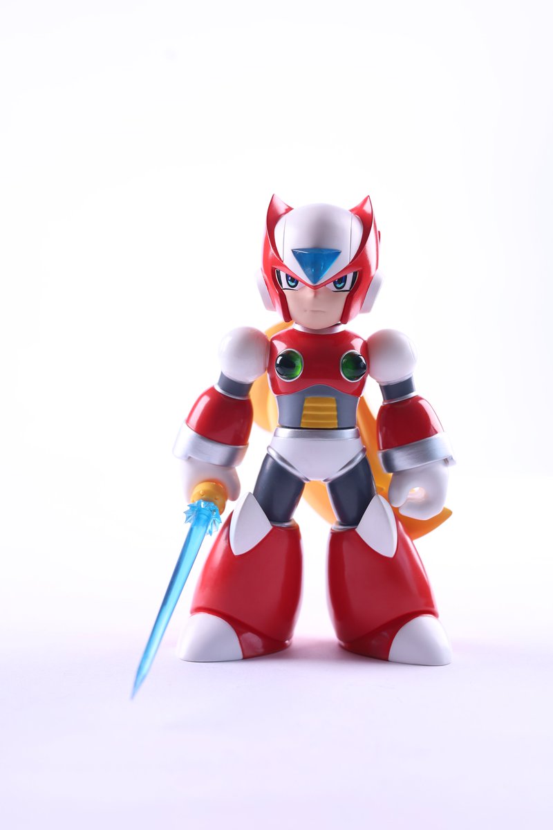 鉄棒がないので、セイバーを持たせています。 #ロックマンX