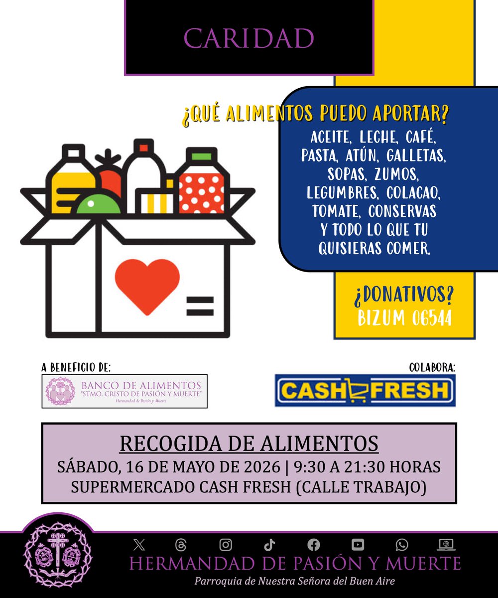 Hermandad de Pasión y Muerte tweet media