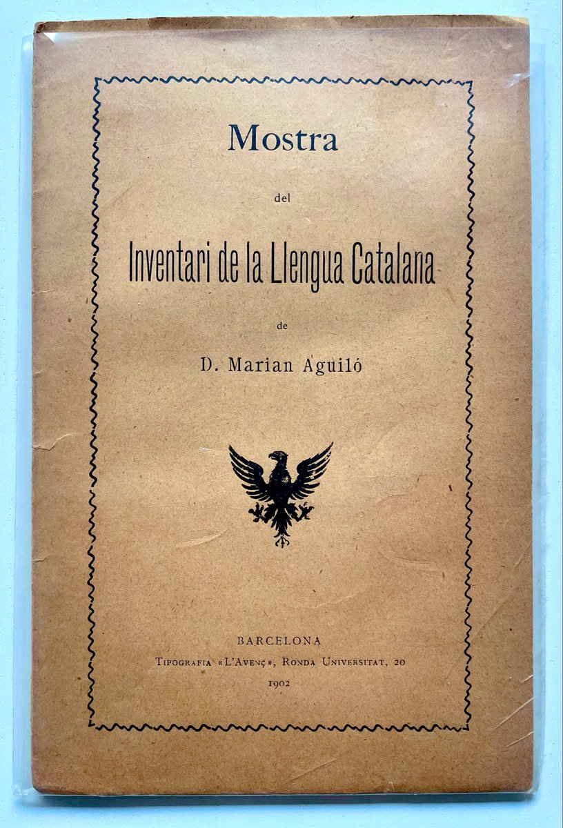Gazofilaci's tweet photo. Marià Aguiló i Fuster fou poeta, editor de textos, bibliotecari, bibliògraf, bibliòfil, erudit... I també autor d’un important diccionari, publicat pòstumament en 8 vol. entre 1914 i 1934 per l’IEC, de la mà de Fabra i Montoliu.
Aguiló neix a Palma #taldiacomavui de 1825. https://t.co/RaoVShD2tk