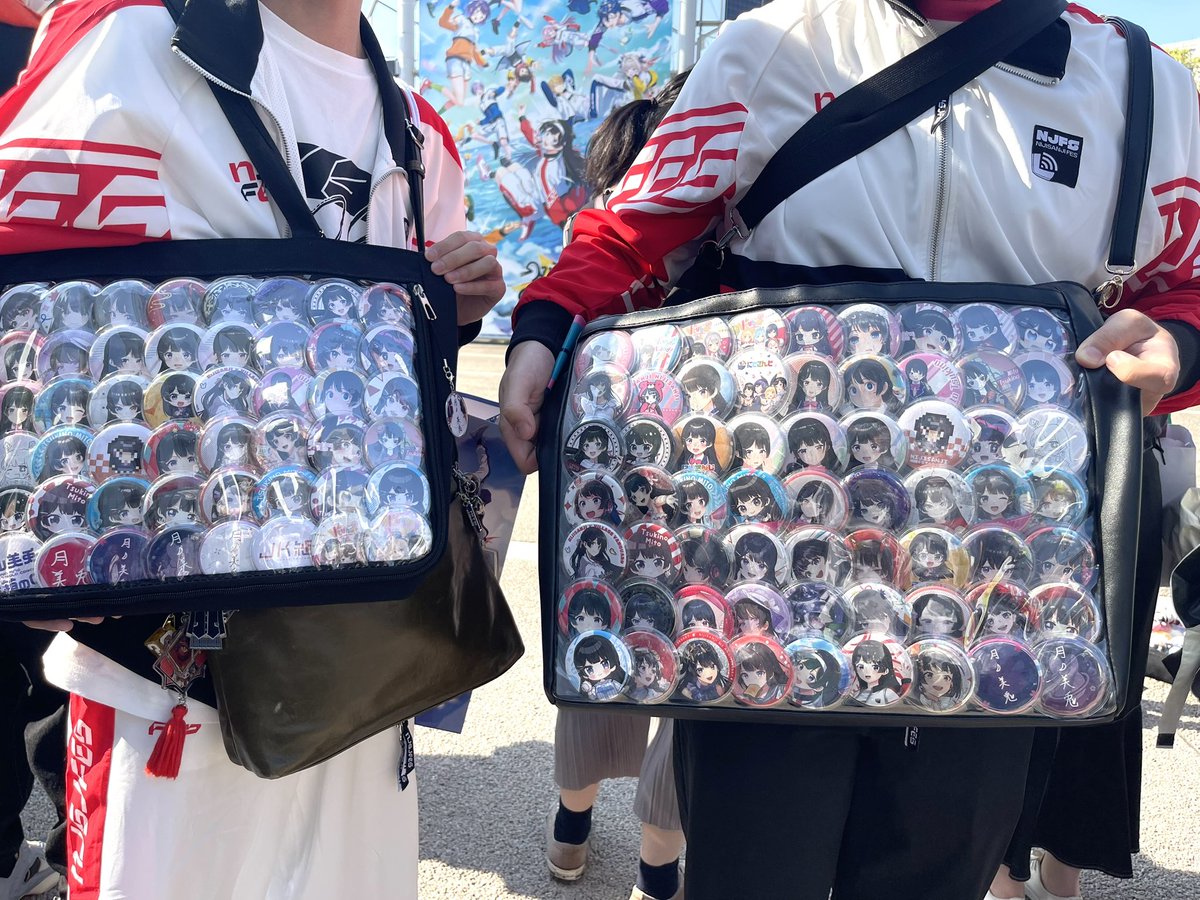 まさかの自分と同じ痛バッグ持ってる人いたw #にじフェス2026_Day1