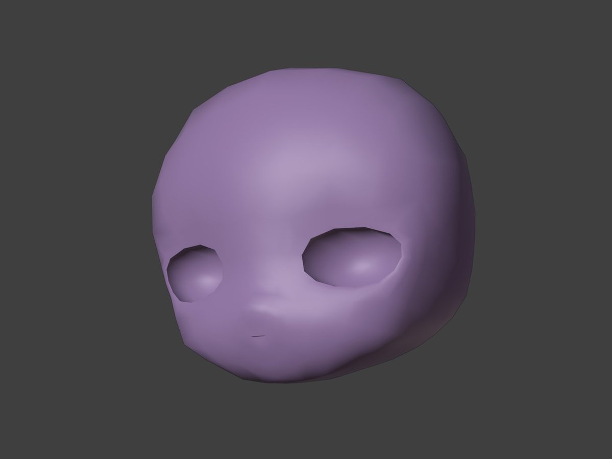 holnoproject's tweet photo. 【WIP】
重音テトの2.5頭身くらいのモデルが作りたい！

と思ったので作ってます

#b3d #blender
#重音テト https://t.co/8G96NYIgsu