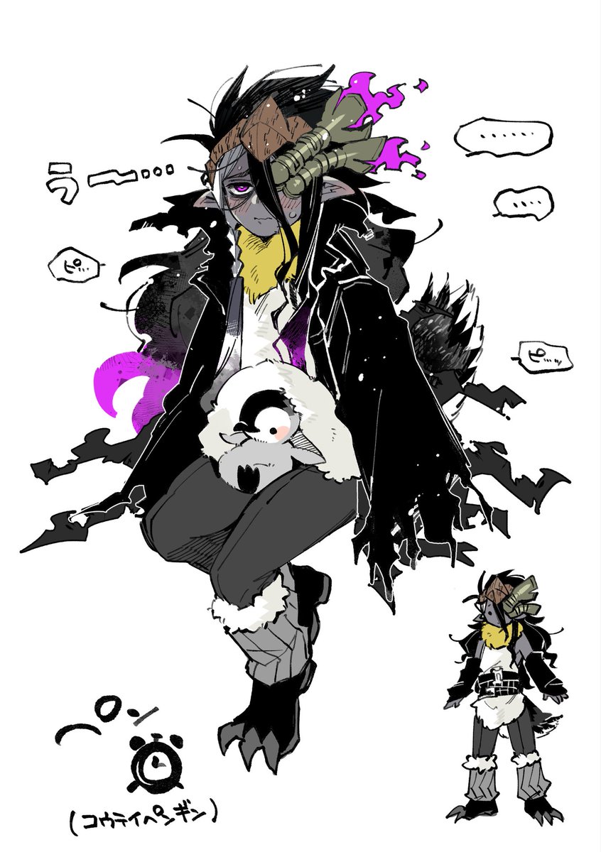 ⚠️擬人化、擬カビ⚠️
そういえば載せてなかった蒼ノワ(🐰帽子)と紫ノワ(⏰)の軽めの詳細とかショタ化とかペンギン化(?)とか、ちょろっと
ノワノワとかデデノワとかの要素もちょっとあるので注意⚠️ 