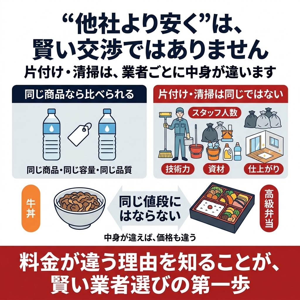 他社Aより安くするか、同額にしてもらえませんか」 丁寧な文章でこう書