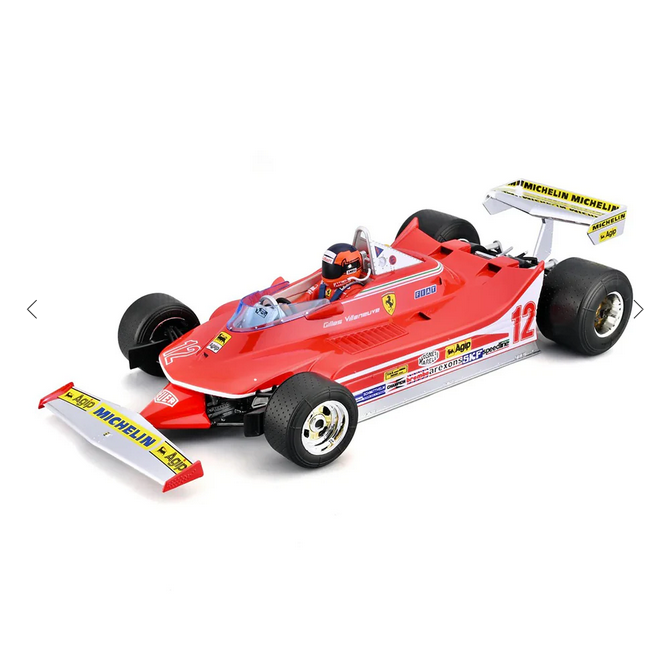 予約商品 5月下旬頃 入荷☺】 ブラゴ 1/18 フェラーリ 312T4 #12 ジル