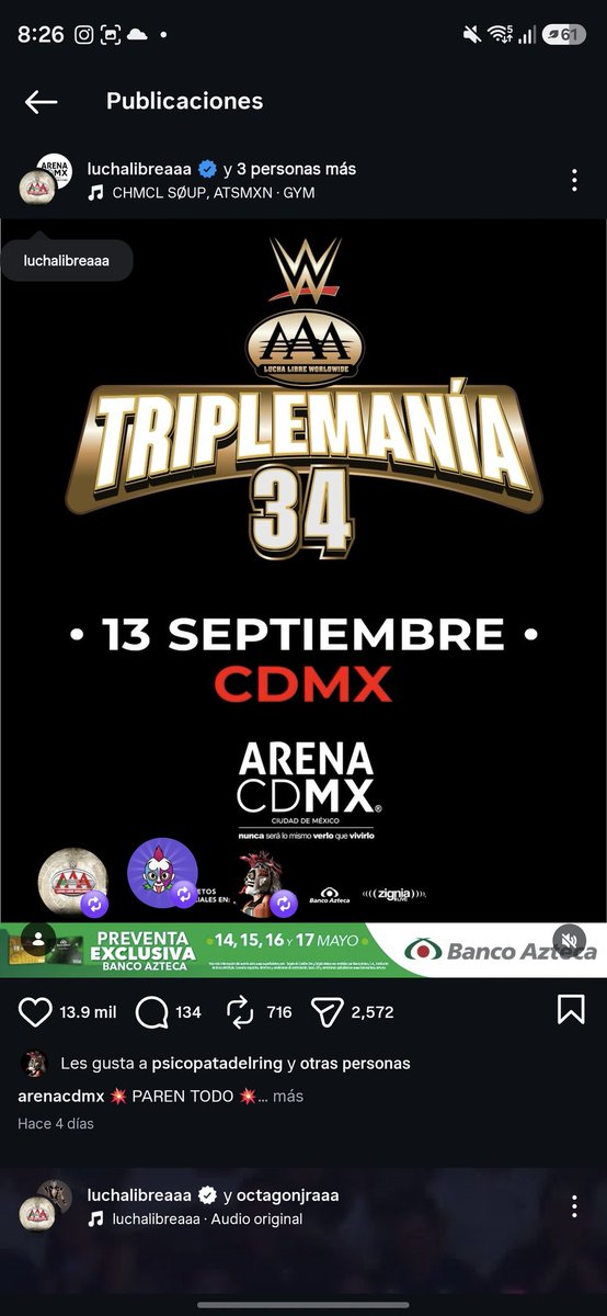 AlexisAndr25's tweet photo. @SuperboletosMx Hola.

Que paso con la preventa de triplemania?? 

La app no muestra los boletos como se publicó 

@Profeco https://t.co/wgPLuDjiQf