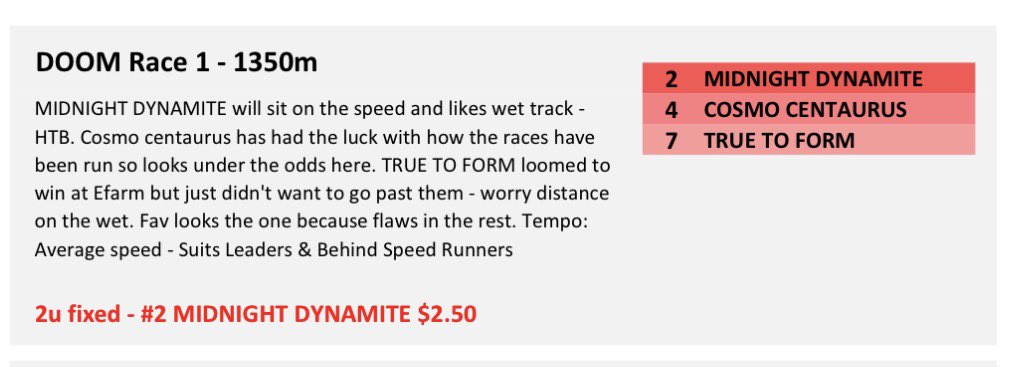 MacBet Racing Tips tweet media