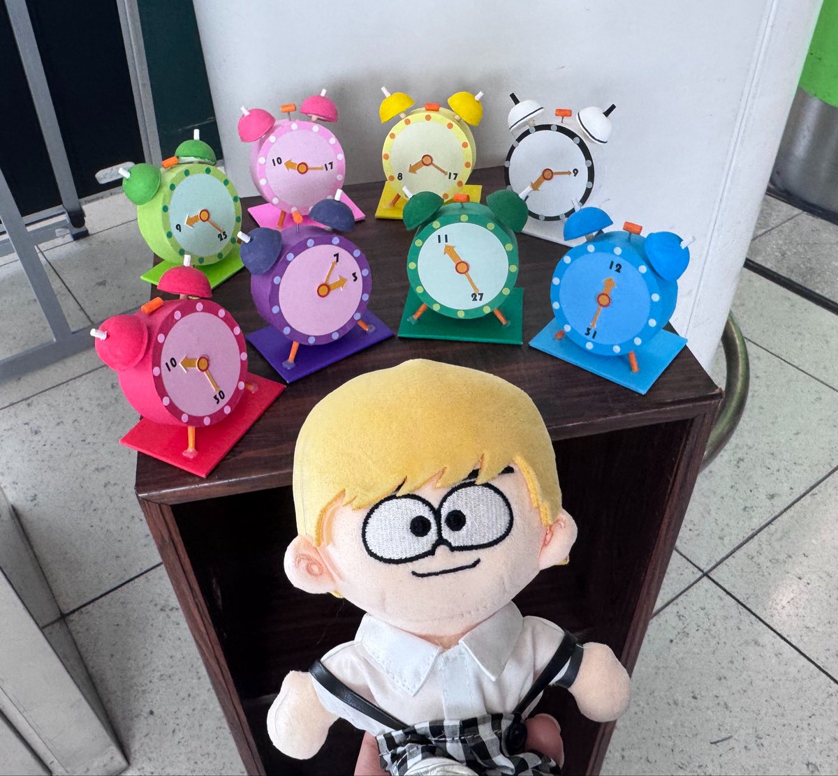 これ私も撮った😆時刻はメンバーのお誕生日になってる‼️