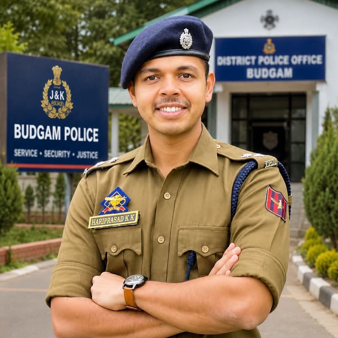 SirJee1986's tweet photo. Appreciation to the Budgam Police for solving the murder case with professionalism, dedication, and timely action. Their hard work shows how important police are for justice and public safety.
Special thanks to SSP Budgam Mr. Harriprasad K.K. for successfully solving the case. https://t.co/aQX1apAK1s