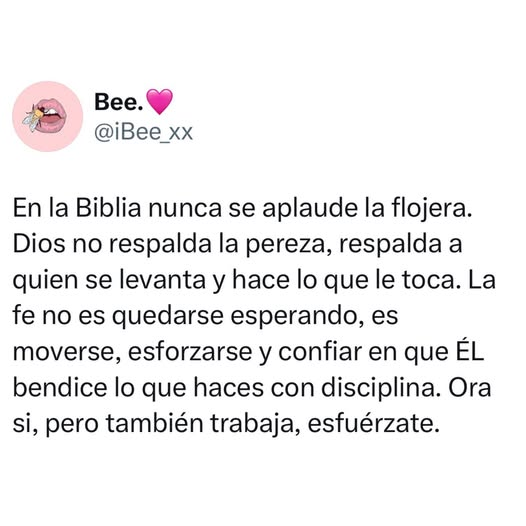 CarloscaCastro's tweet photo. La fe no es quedarse esperando. Es moverse, esforzarse y confiar en que Dios bendice lo que haces con disciplina. Ora pero también trabaja. #ENGENEs_Support_SevEN  Riveros #HEESEUNG_Unerased_Trace https://t.co/93yRbtd211
