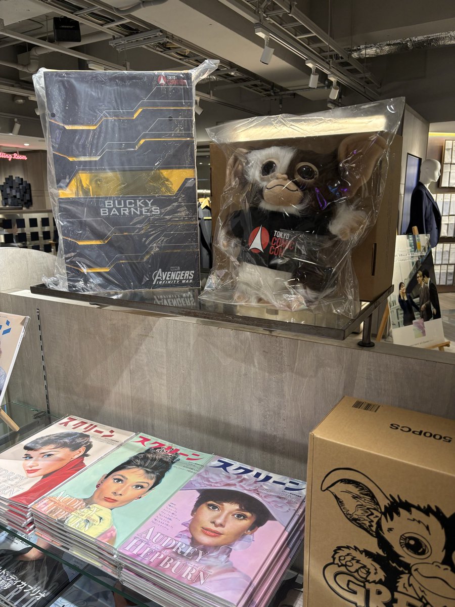 バッキー・バーンズ フィギュア 東京コミコン限定 SCREEN POP-UP STORE 今回は #東京コミコン とのコラボ出店！ コミコン