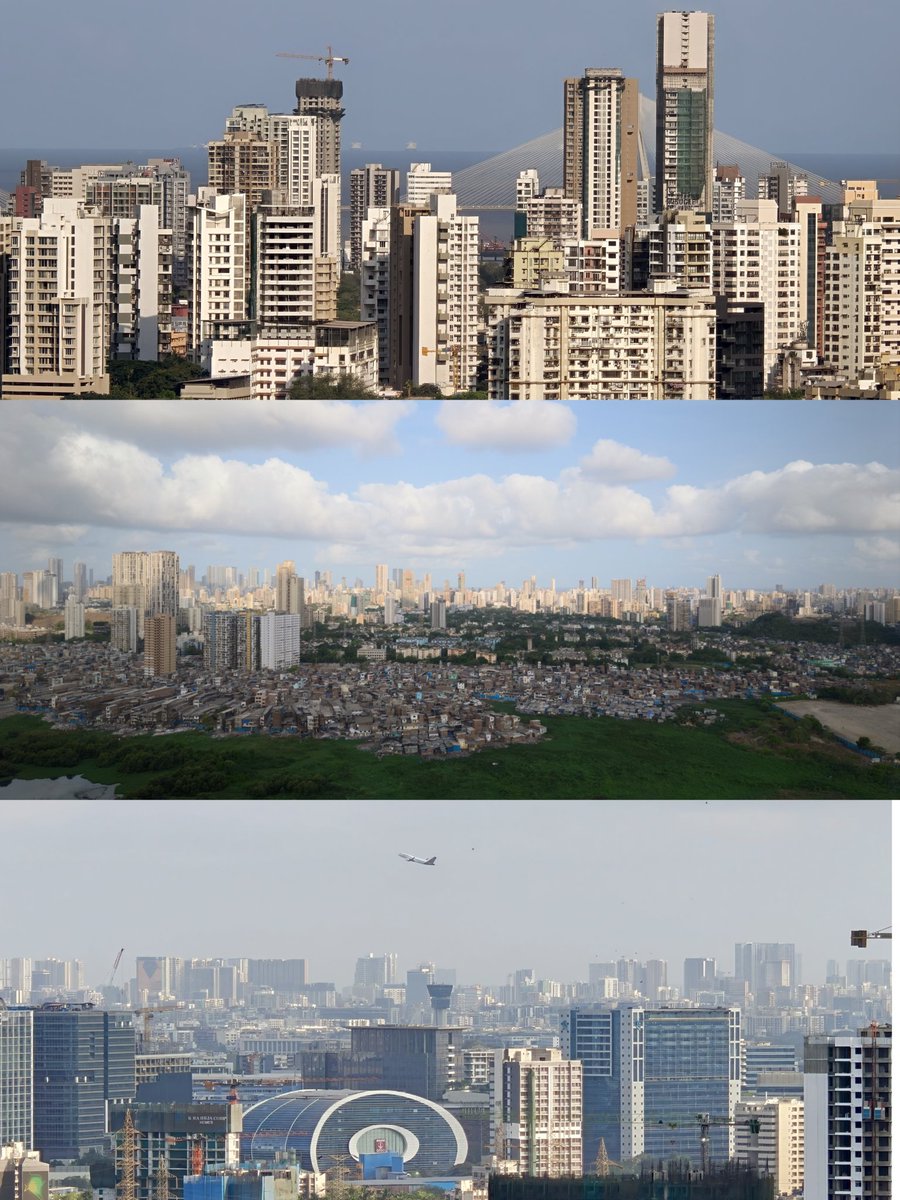 Insanely clear Saturday in the Mumbai!