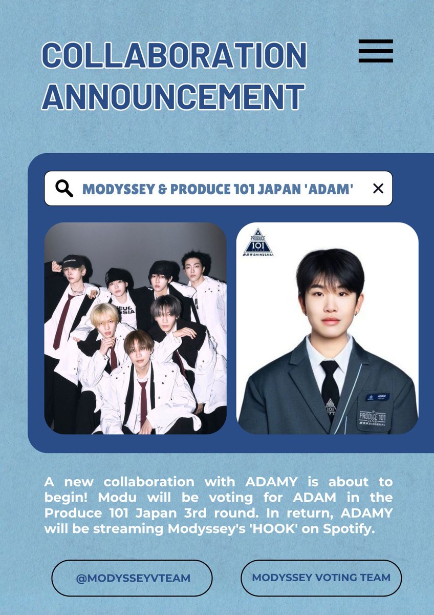 MODYSSEY VOTING TEAM tweet media