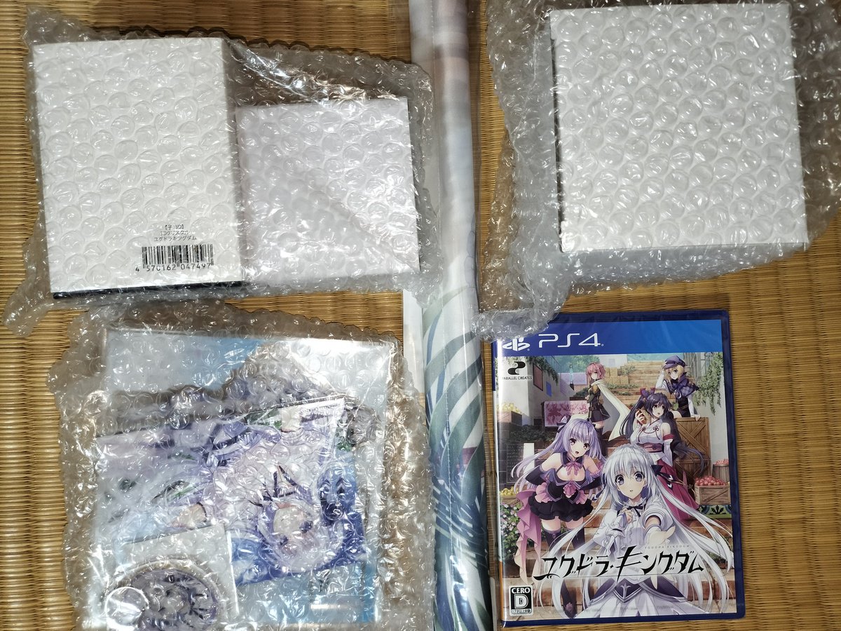 Amazonで買ったゲームが届いた。 中古のソフト単品より安いので