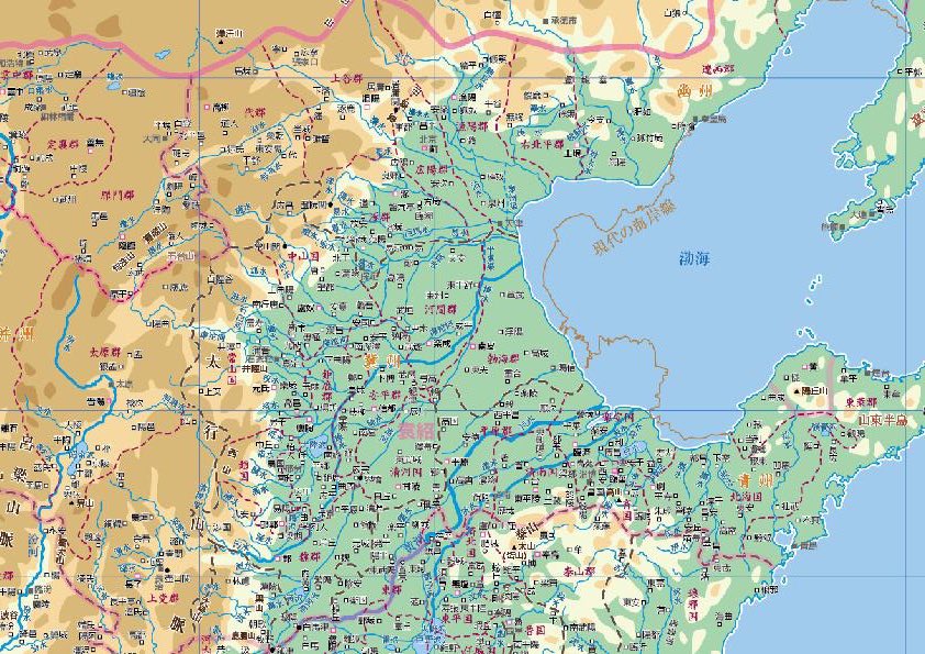 ヒストミヤイン（歴史の宮殿）:地図作成のミヤイン📌@三国志全国地図+索引 tweet media