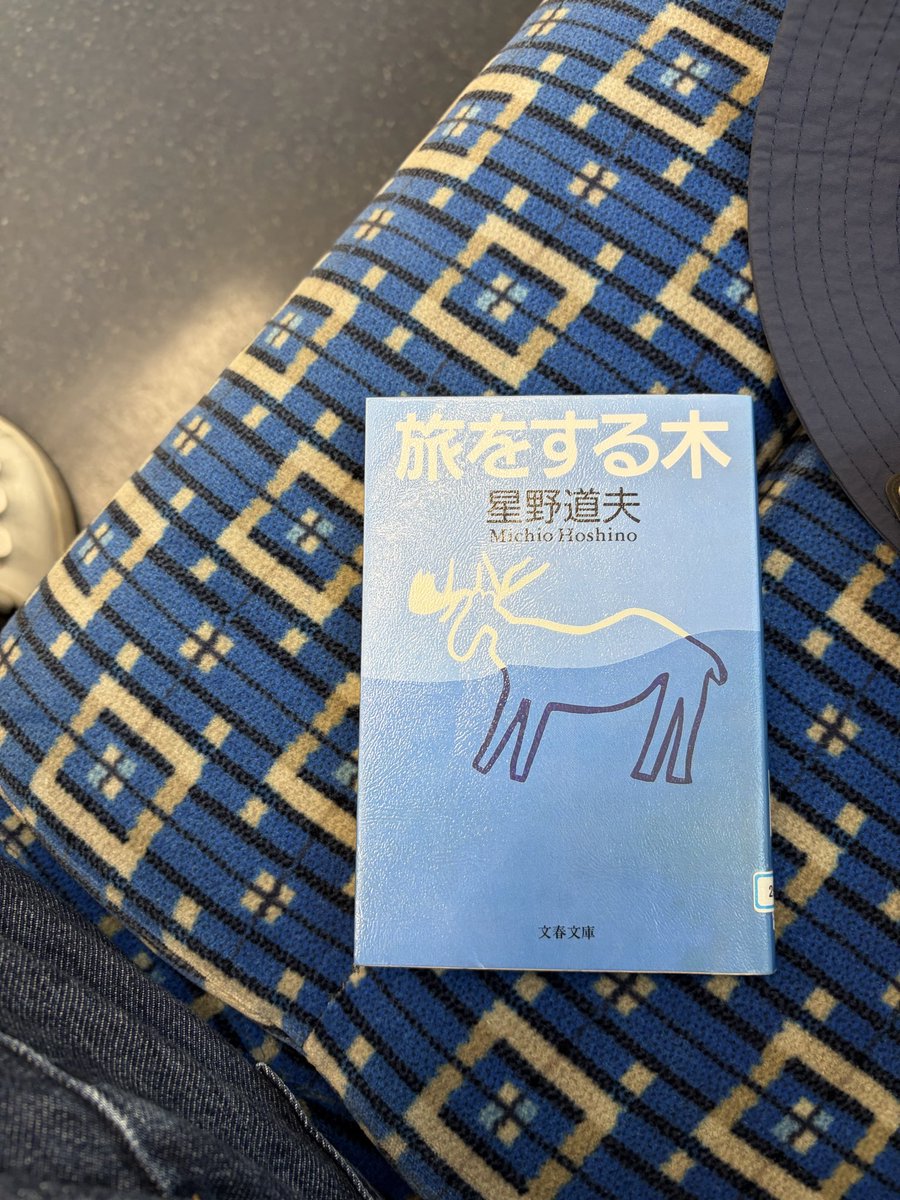 fumi2009's tweet photo. 大野城心のふるさと館へ向かう電車の中で、星野道夫さんの旅をする木を読んでいます。春の知らせを読み終えました。今日は5月16日、30℃を超える暑さです。
#星野道夫
#旅をする木 https://t.co/hNxjGiRReP