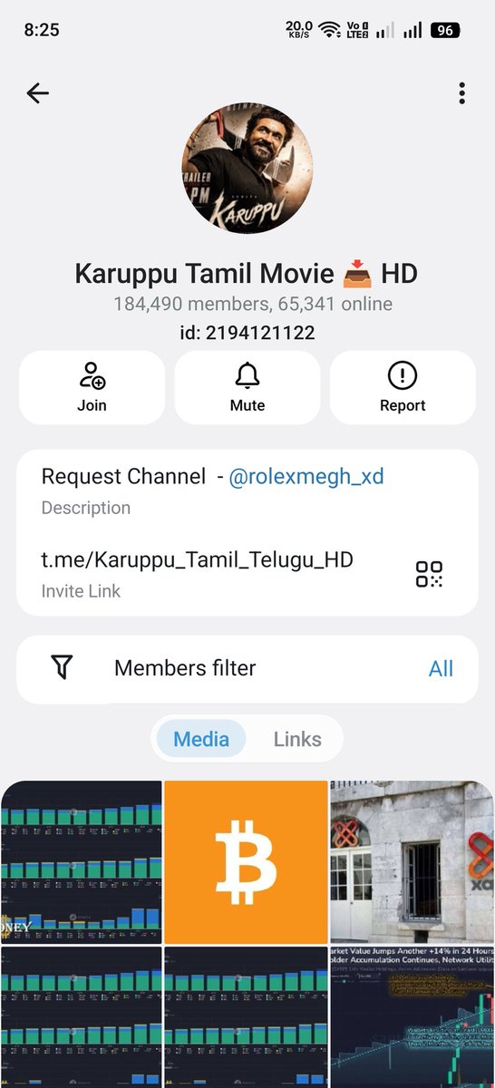 Srishtikumar09's tweet photo. This channel on telegram posting this movie from yesterday but massbunk didn't take any action on that because that person who is Rolex do setting with that company this company didn't give any strike to him
https://t.co/zxaKeHa6Wo
@MassBunk_Anti @telegram #piracy #karuppu https://t.co/oJwwL4JVzo