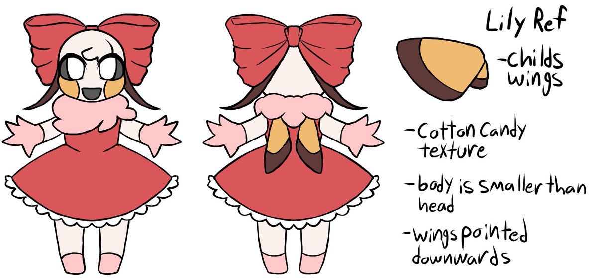 KarmaAnimated's tweet photo. MOTHTOPIA // 
i wanted to show off 2 of the updated refrence sheets for the background characters!! despite barely being in the film i stll wanted them to have detailed refs incase someone really likes em, heres Mari and Lily!! https://t.co/3JDMrjlRYx