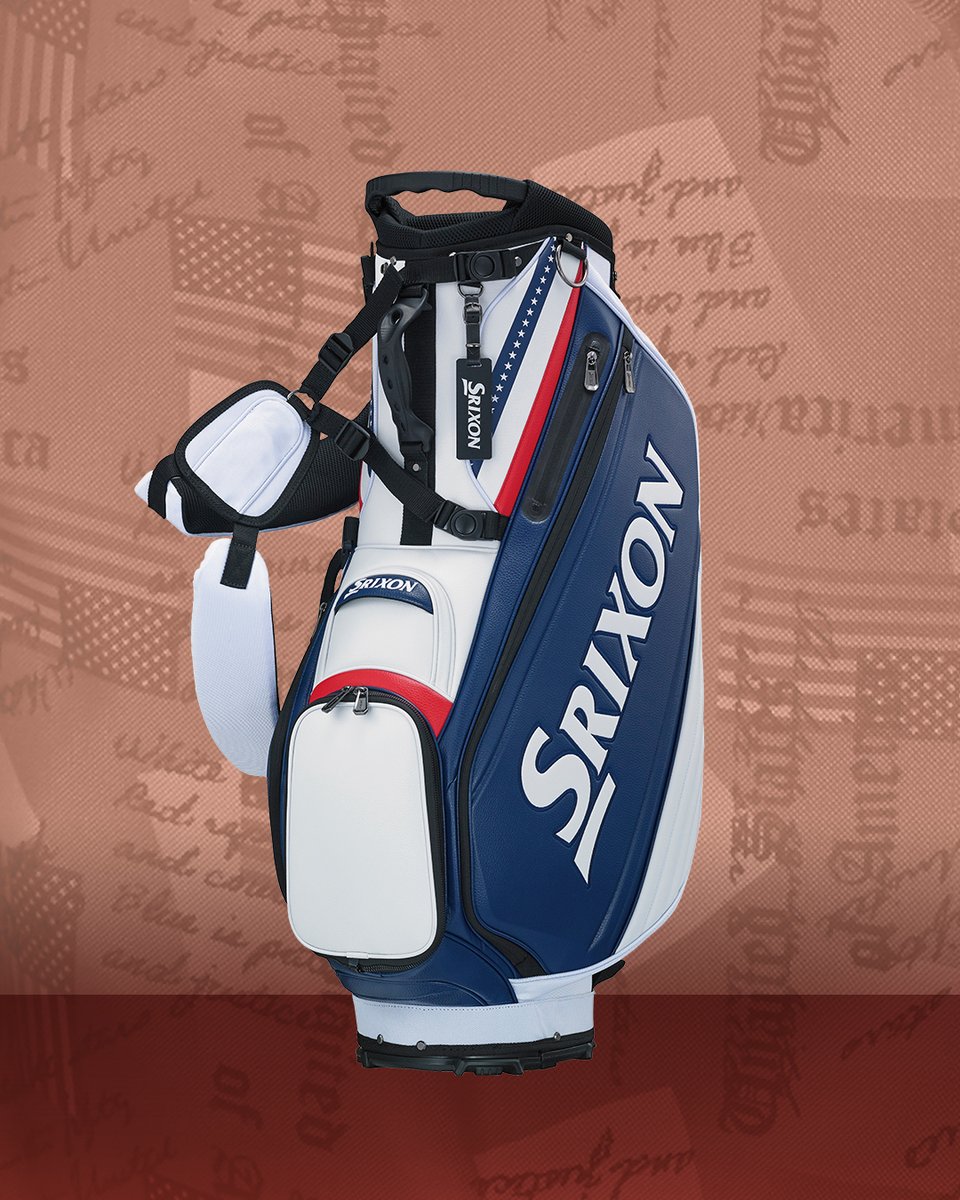 デザインが連動したスタンドバッグも同時発売します⛳️ 🟦スリクソン