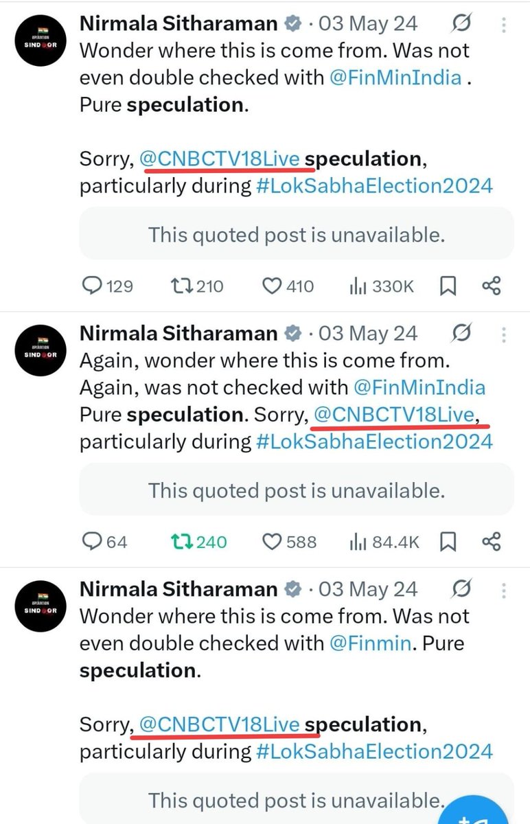 India First Post tweet media