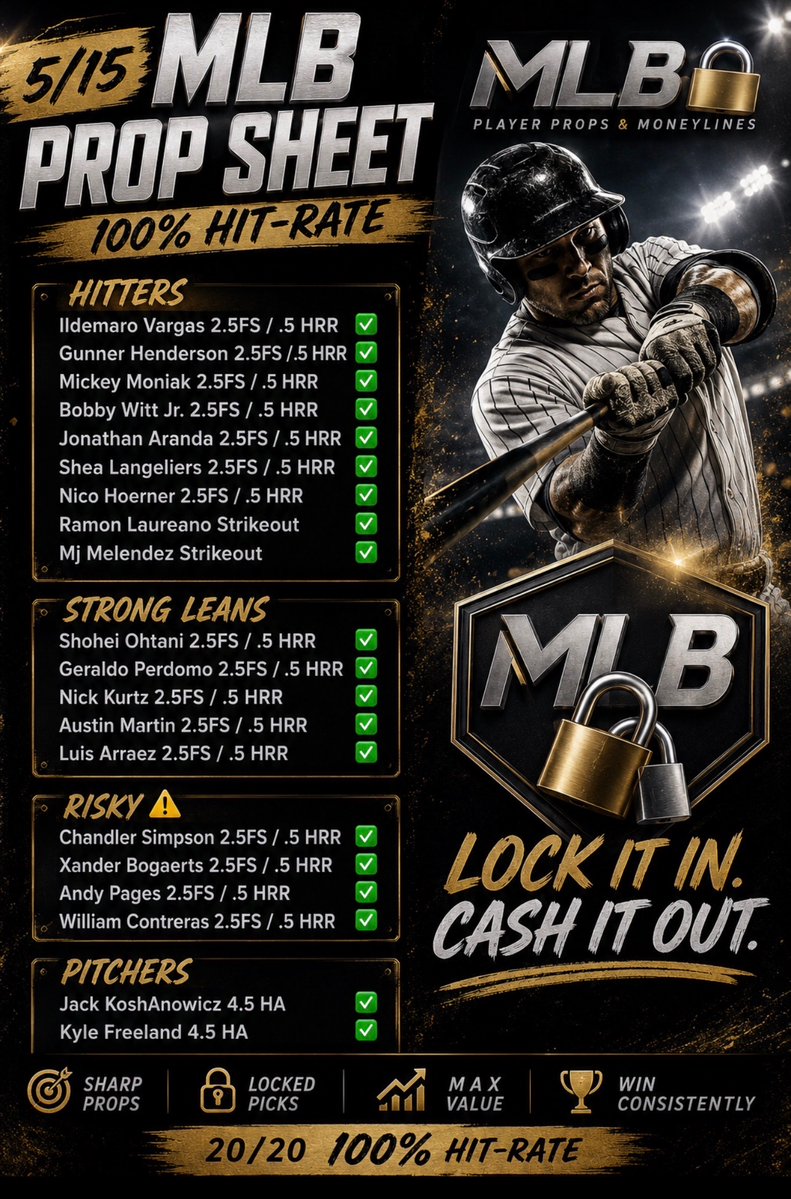 MLB Lockz tweet media