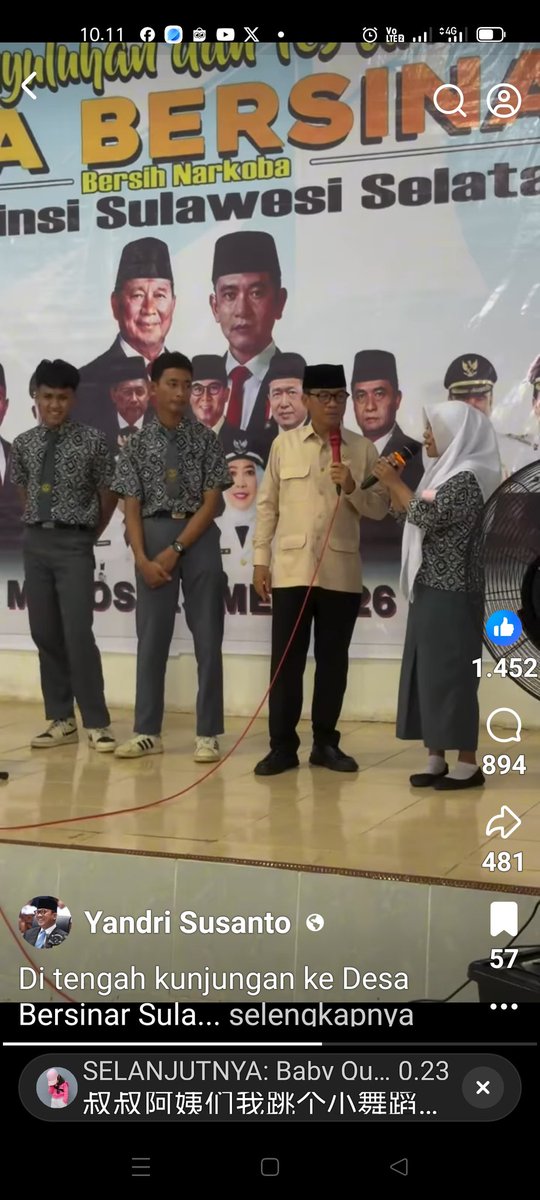 gu2n_wbsn's tweet photo. Kunjungan ke Desa Bersinar Sulawesi Selatan. Kami mengajak para pelajar mengikuti quis interaktif.
Tawa, semangat dan antusiasme menjadi bukti bahwa generasi muda siap menjadi penerus bangsa yang cerdas, sehat dan berprestasi https://t.co/BFphqwGY9S
