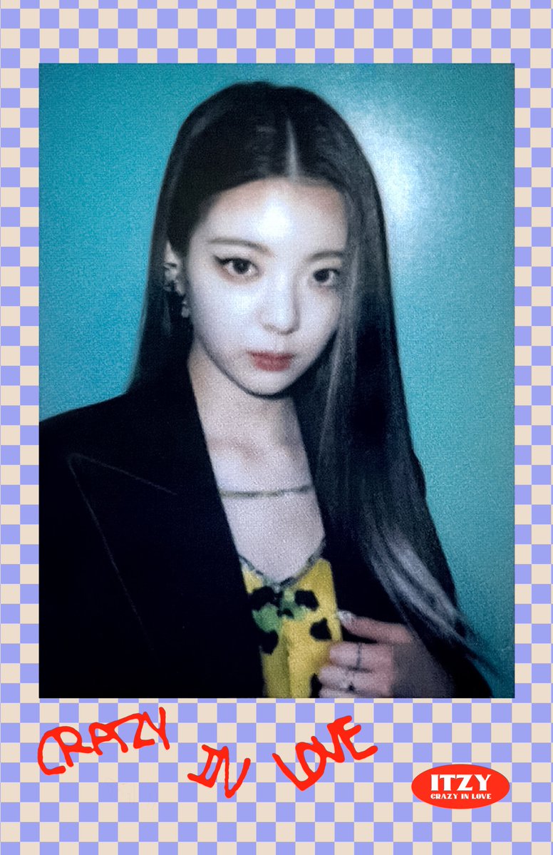 【SG Shopee イェジ】ITZY crazy in love 公式トレカ ITZY CRAZY IN LOVE Shopee POB 