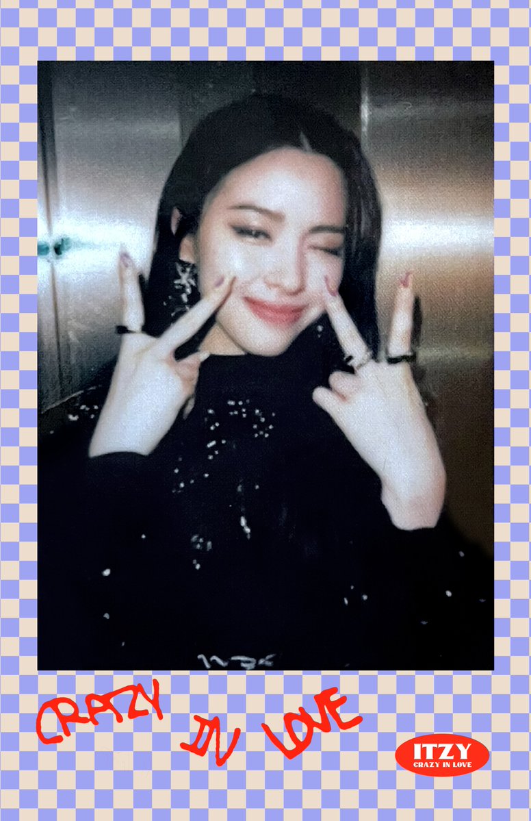 ITZY  Crazy in Love Shopee リュジン トレカ ITZY CRAZY IN LOVE Shopee POB 