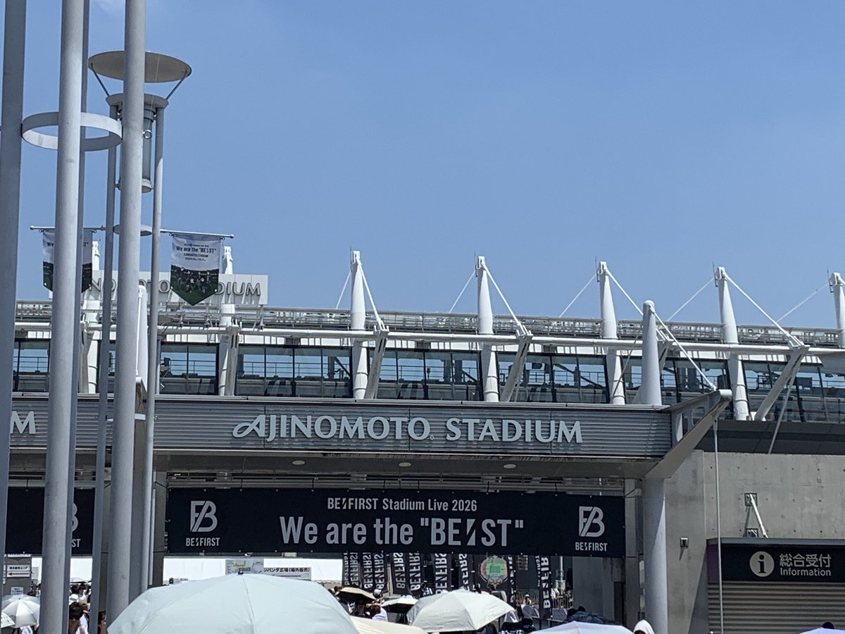 koki_tribe's tweet photo. 到着✨

 #BF_StadiumLive2026
#BEFIRST https://t.co/1pnk6ZNLjB