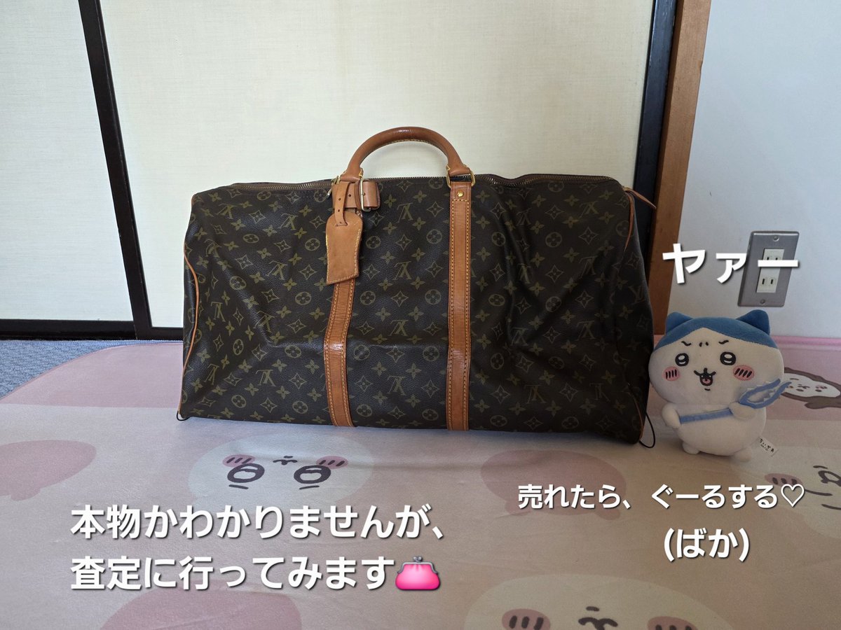 バックを売りに行こうとするOL、みみちゃんはボクの🥕と🌱代を稼いで