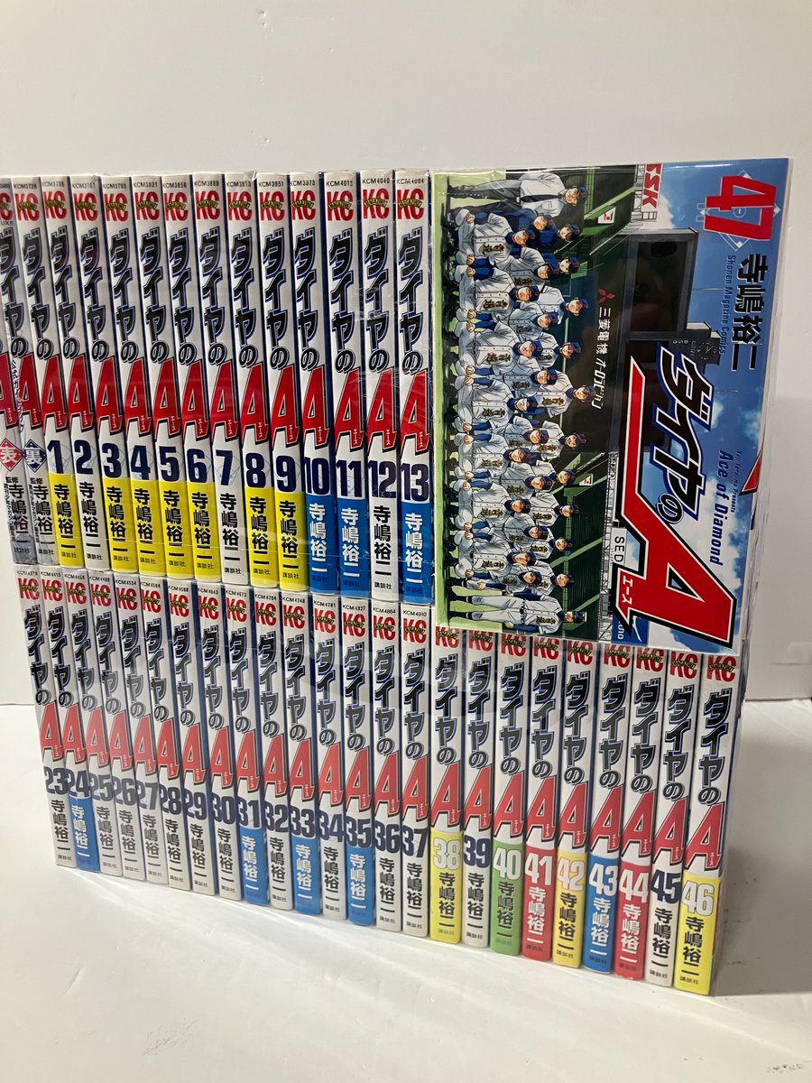 漫画セット売り 開放倉庫山城店 コミックコーナー⚾️ ＃ダイヤのA 全47巻完結セット