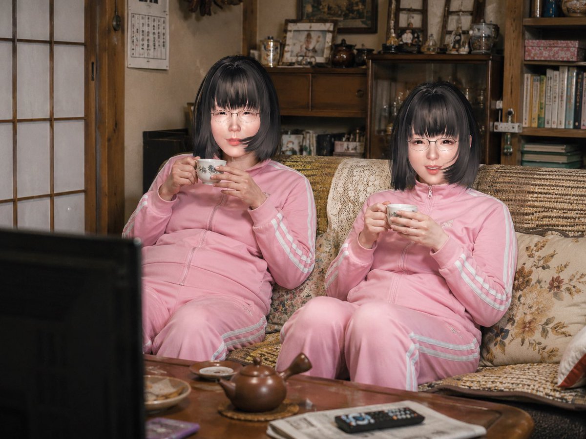 阿佐ヶ谷姉妹参上∠( ˙-˙ )／ｽﾀ えんび→えりこさん たぬこ→みほさん
