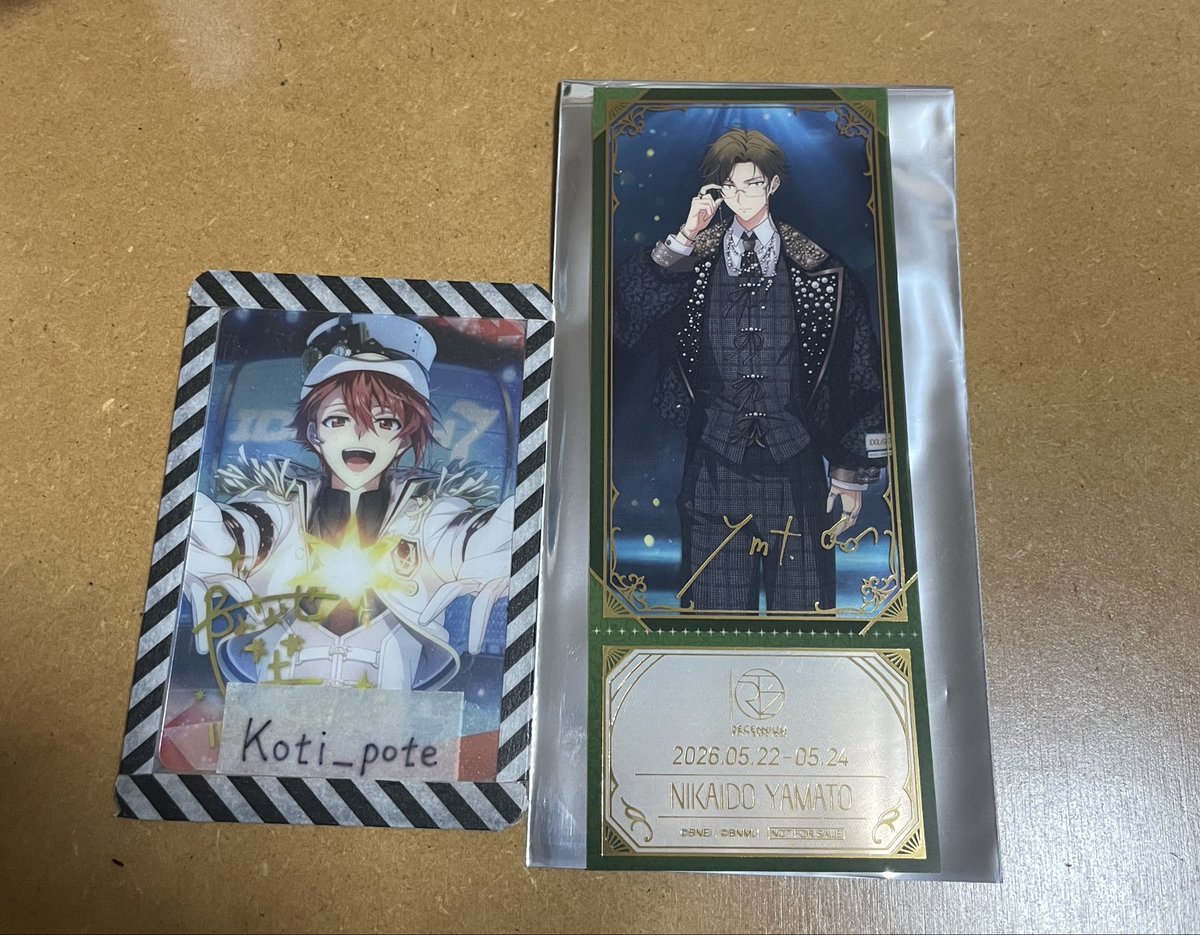 Koti_pote's tweet photo. @y0214_trading △はじめまして、検索よりお声掛け失礼致します。
当方大和さん1点所持しております。
悠との1:1郵送交換は可能でしょうか？
1点のみの郵送交換のため大変難しいかとも思いますがご検討頂けますと幸いです。
よろしくお願い致します。陸 https://t.co/K1B7JwiUtG