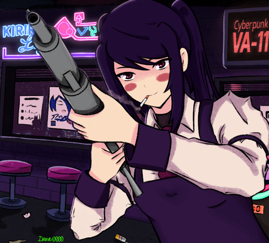 daikiri0000's tweet photo. Commission inspired by Rodney Morash (GTA London)
#va11halla https://t.co/7gzBj7lwle