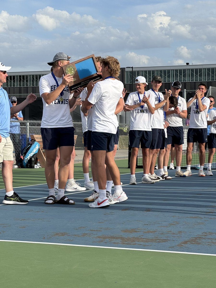 Becker10S's tweet photo. Section 8AA Championship:

Becker 6
STMA 1

We are 26-2 on the season and will play in the state tournament June 2nd.
#state2026  #fast  #DMGB 

@BeckerSchools @MNScoreFeed 
@PatriotNewsMN1 @SCTimesScores 
@StribSports @mntennishub https://t.co/mthehVZfR8