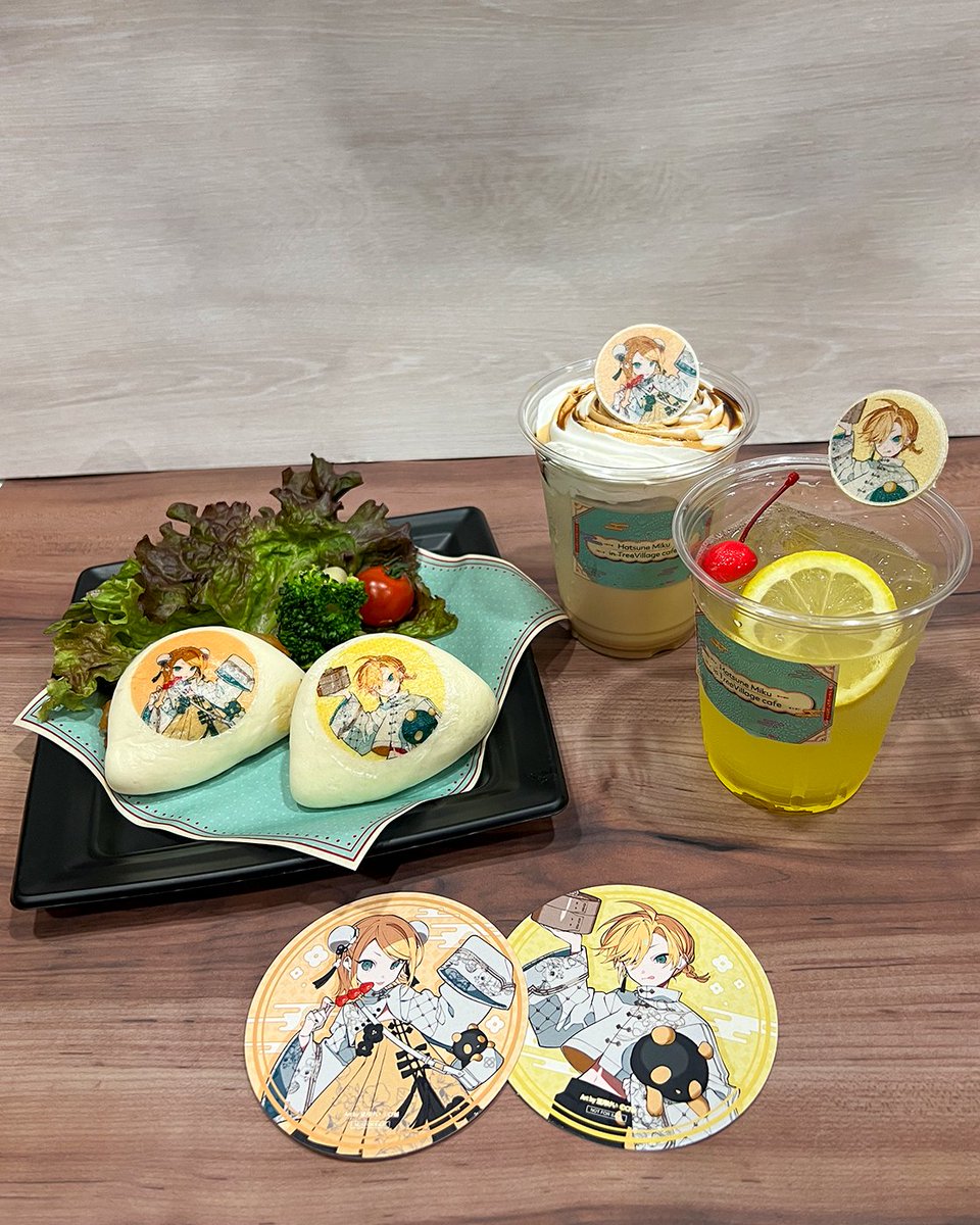 Hatsune Miku in TreeVillage cafe】 📅東京：5月2日(土)～6月5日(金