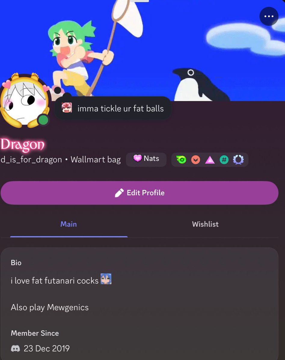 Dragon (aka natsuki’s wife and biggest fan) tweet media
