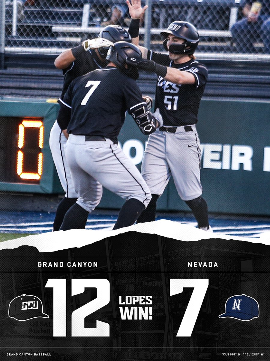 Grand Canyon Baseball tweet media
