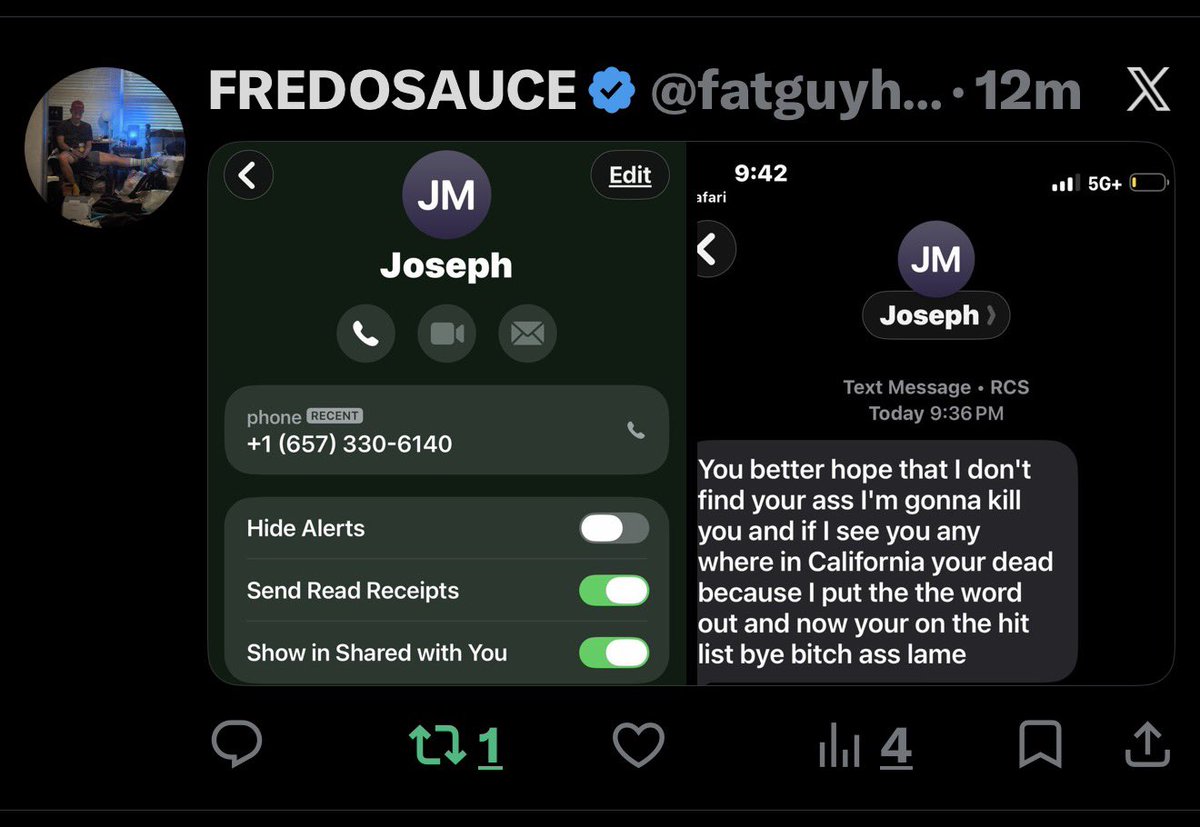 FREDOSAUCE tweet media