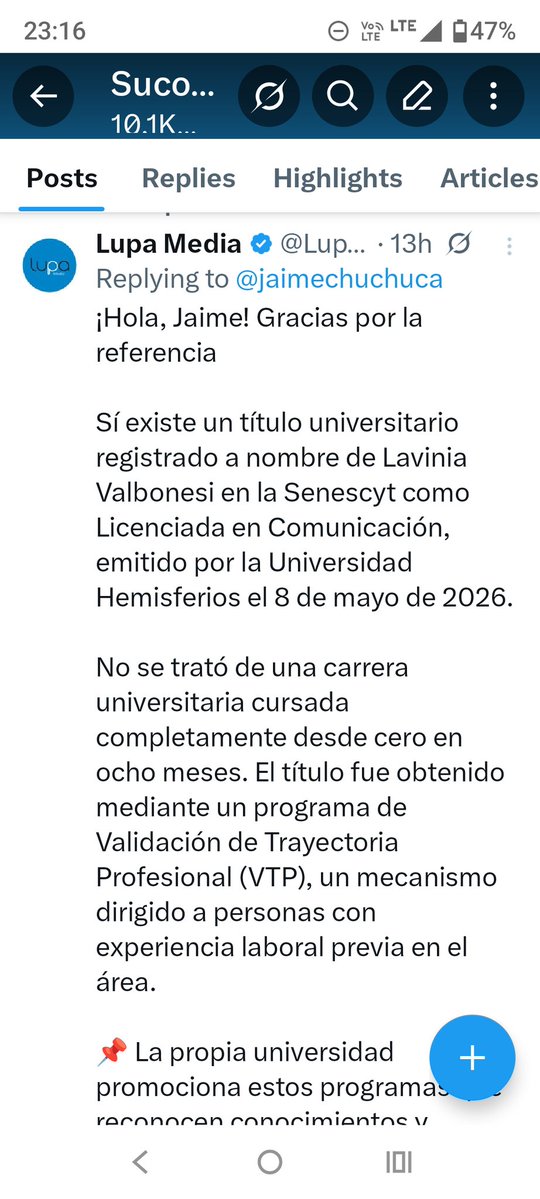 Suco Chacón tweet media