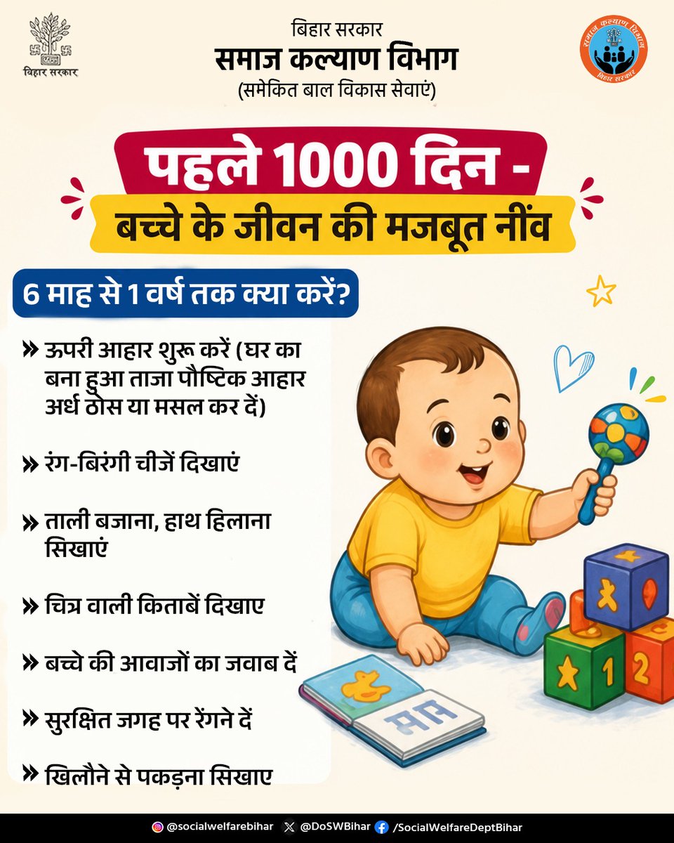 Social Welfare Department, Bihar tweet media