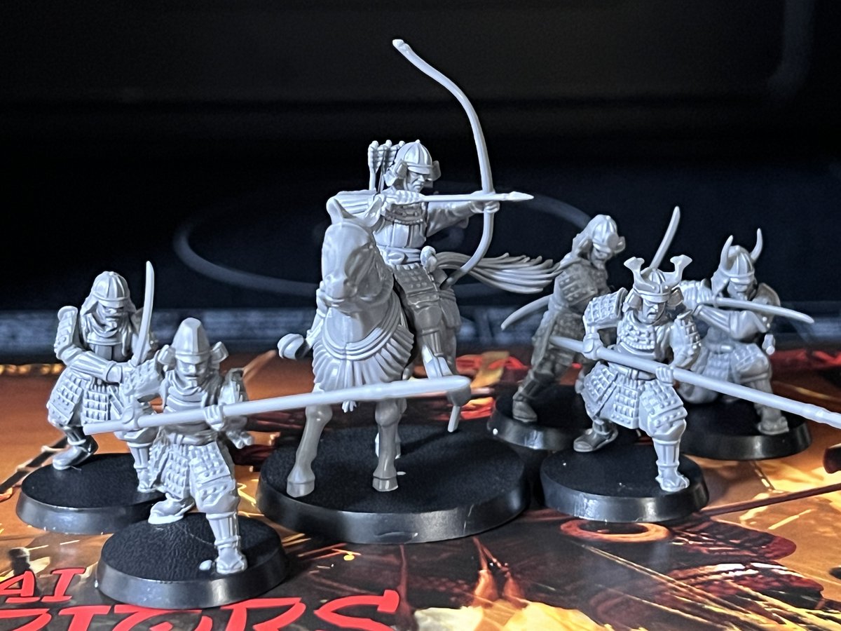 田舎侍 3点5個おまとめ イタリアのfireforge社からはるばる届いたsamurai wars！めちゃ