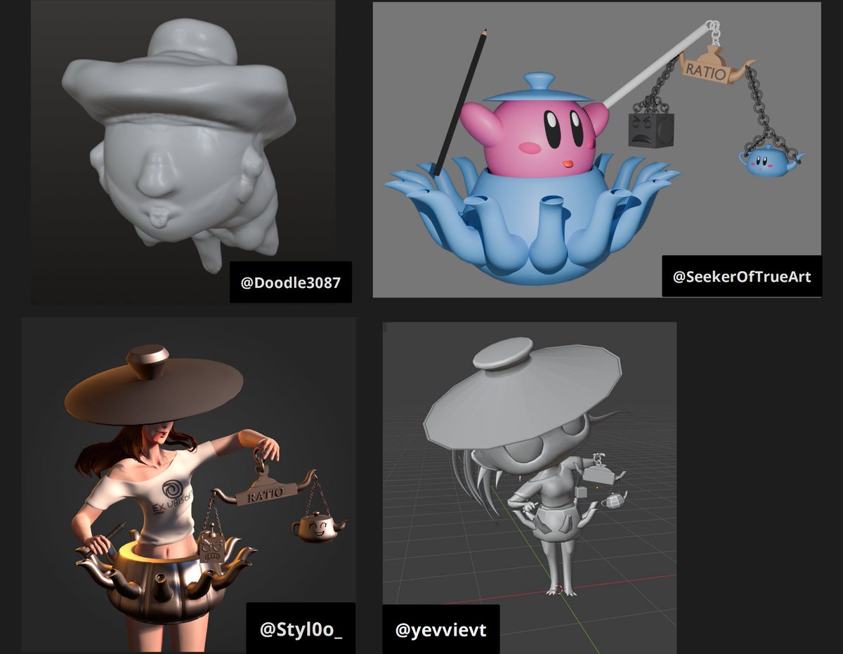 Is this a 3D model? tweet media
